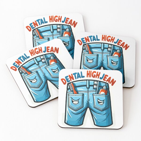 Item preview, Dental High Jean - Creative Toothbrush and Paste in Jeans designed and sold by ShopiDentistry.