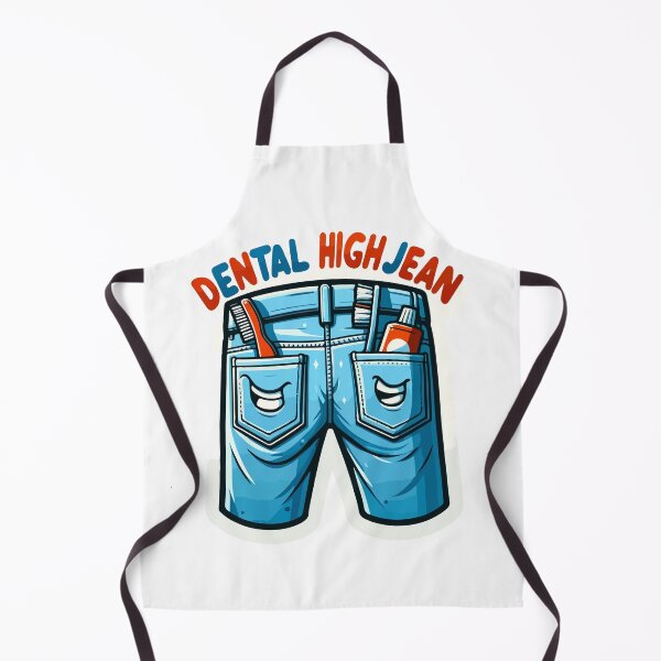 Item preview, Dental High Jean - Creative Toothbrush and Paste in Jeans designed and sold by ShopiDentistry.