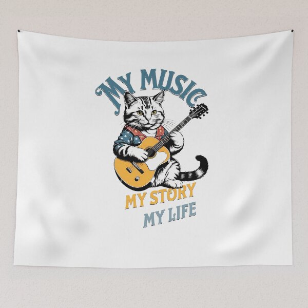 Item preview, Cats and Chords: Unique Digital Collection designed and sold by Artedig.