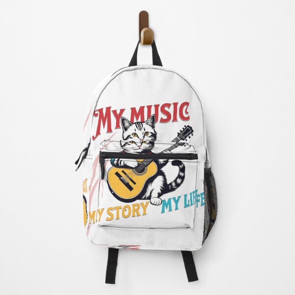 Item preview, Feline Melody: Cats with Unique Guitars designed and sold by Artedig.