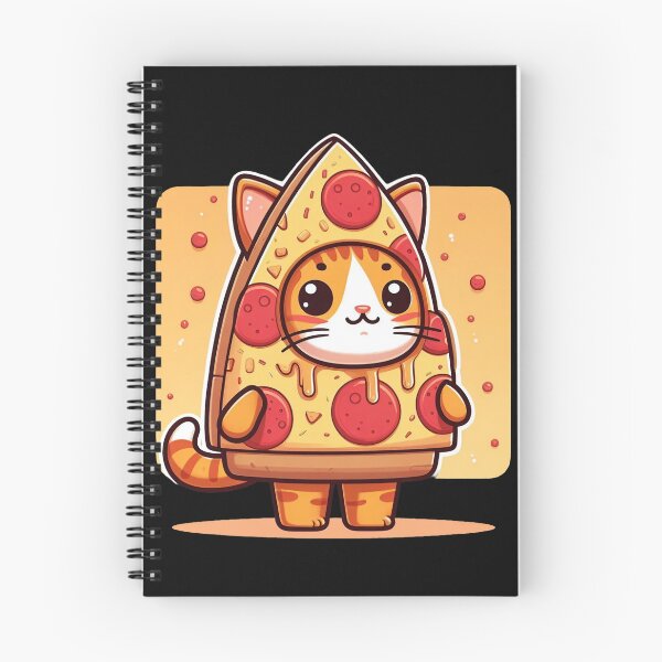 Item preview, cat dressed as pizza designed and sold by BigBlueArt.