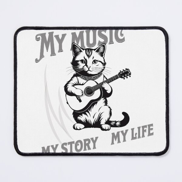 Item preview, Guitar Master Cats: Exclusive Art designed and sold by Artedig.