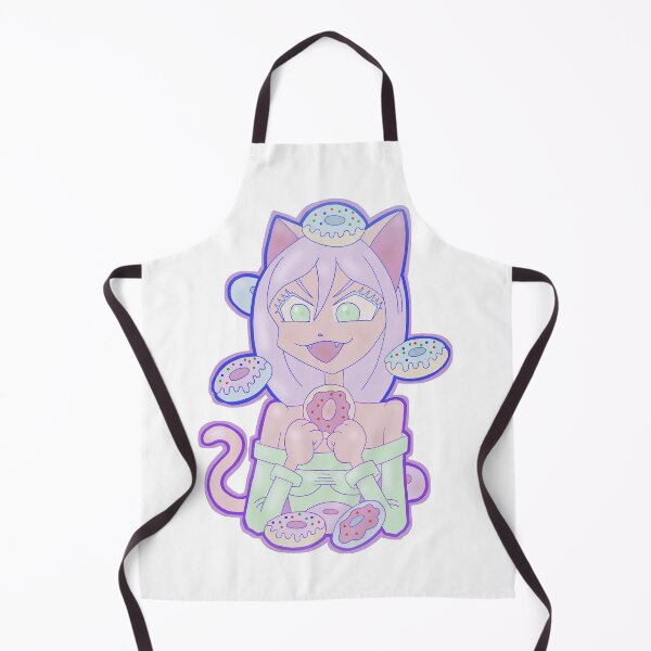 Item preview, Cute Donut Cat Girl designed and sold by Clays-Catgirls.