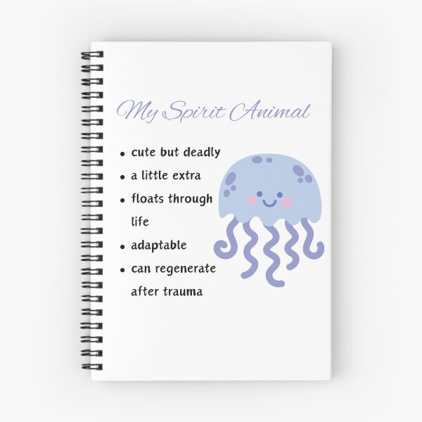 Item preview, My Spirit Animal- Cute but Deadly- Jellyfish designed and sold by JoyGDesigns.