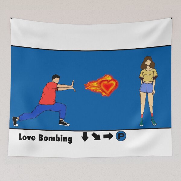 Item preview, Love bombing designed and sold by Zagalar.