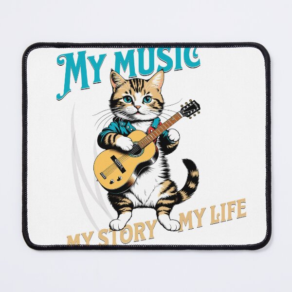 Item preview, Virtuoso Cats: Digital Art with Guitars designed and sold by Artedig.