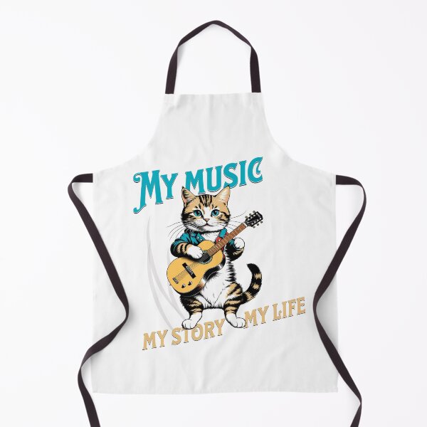 Item preview, Virtuoso Cats: Digital Art with Guitars designed and sold by Artedig.