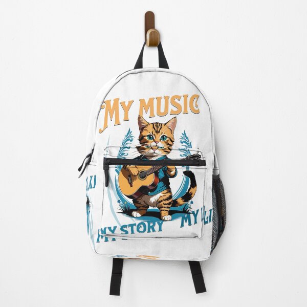 Item preview, Melodic Art: Cats and Guitars in Action designed and sold by Artedig.