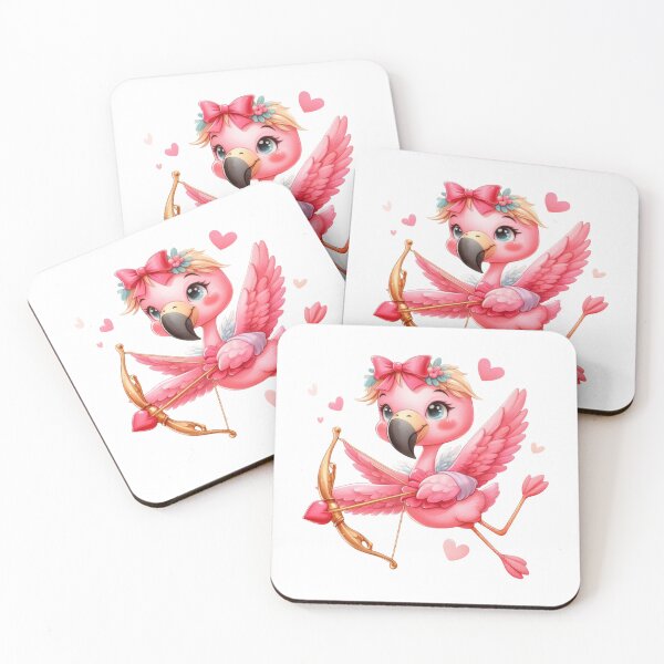 Item preview, Flamingo Cupid - Valentine's Day Delight designed and sold by formanienazarty.