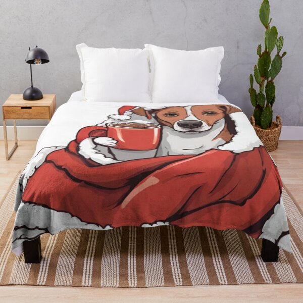 Item preview, Cute Dog Holding Hot Chocolate  designed and sold by LucysBubble.