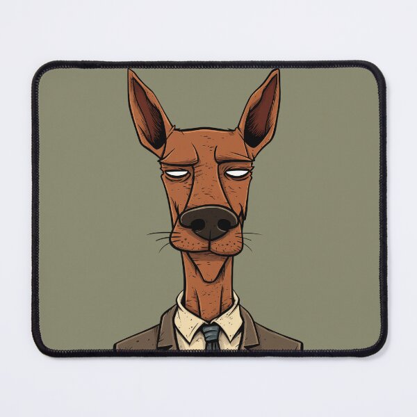 Item preview, Playful Human-Like Dog Cartoon Illustration (No. 28) designed and sold by Daniel Reyes.