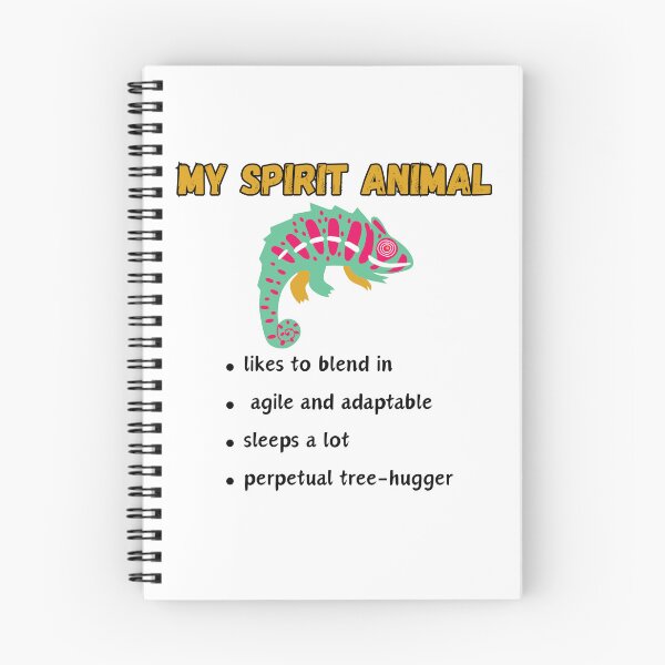 Item preview, Spirit Animal- Blends in- chameleon designed and sold by JoyGDesigns.