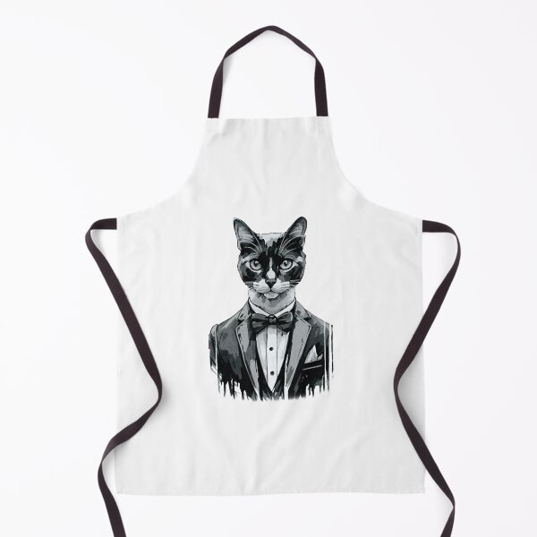 Item preview, Cat in dinner jacket designed and sold by GeekWardrobe.