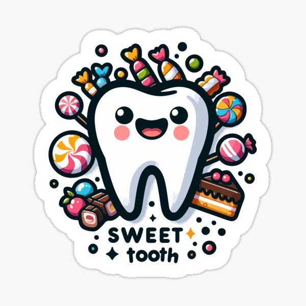 Item preview, Sweet Tooth Delight - Adorable Candy-Filled Tooth designed and sold by ShopiDentistry.