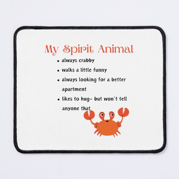 Item preview, Spirit Animal- crabby designed and sold by JoyGDesigns.