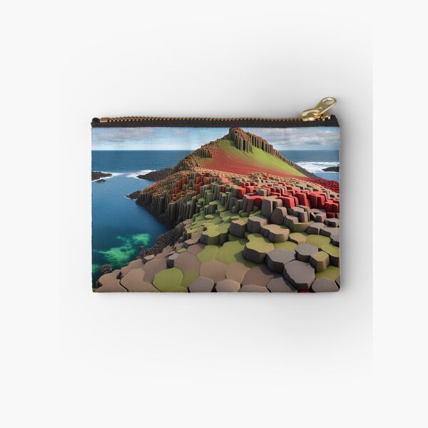 Item preview, Fantastical Northern Ireland - Giants Causeway landmark (artistic rendition) designed and sold by Bright-Moonrise.