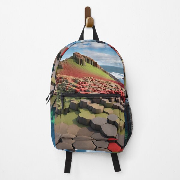 Item preview, Fantastical Northern Ireland - Giants Causeway landmark (artistic rendition) designed and sold by Bright-Moonrise.