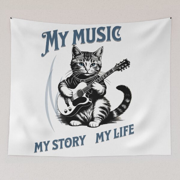 Item preview, Cats with Musical Style: Exclusive Creations designed and sold by Artedig.