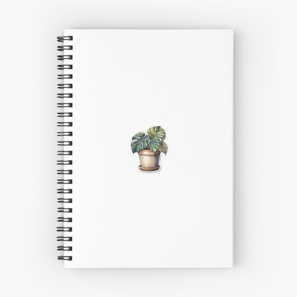 Item preview, Watercolor potted monstera plant Sticker designed and sold by HazimArt.