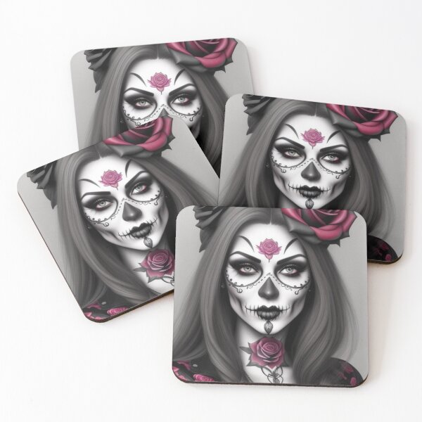 Item preview, Zombie Gothic Girl Tattoos designed and sold by TheDarkWardrobe.