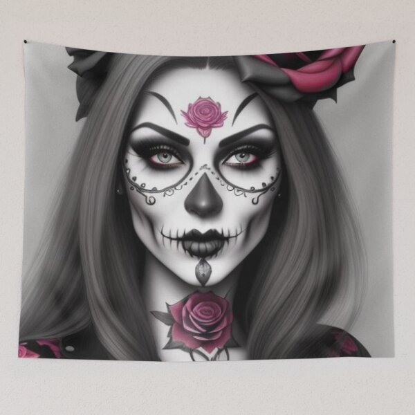 Item preview, Zombie Gothic Girl Tattoos designed and sold by TheDarkWardrobe.