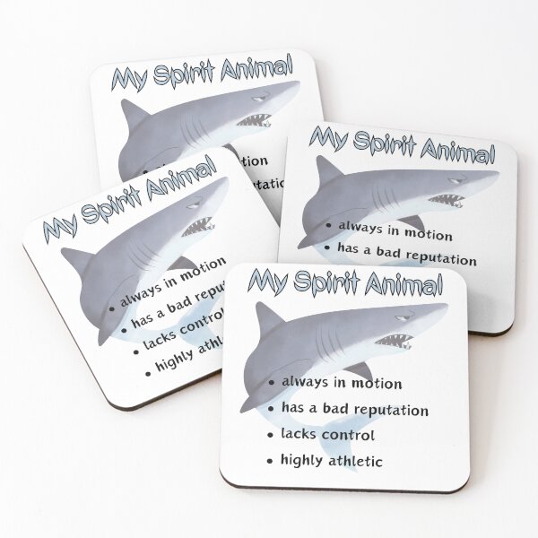 Item preview, Spirit Animal- shark designed and sold by JoyGDesigns.