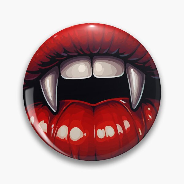 Item preview, Vampiric Seduction - Vampire Red Lips designed and sold by ShopiDentistry.
