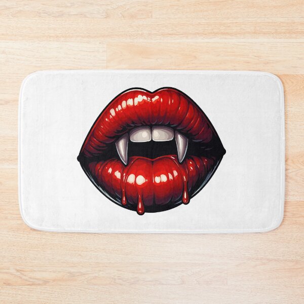 Item preview, Vampiric Seduction - Vampire Red Lips designed and sold by ShopiDentistry.