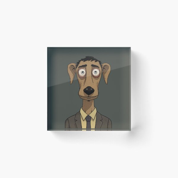 Item preview, Playful Human-Like Dog Cartoon Illustration (No. 17) designed and sold by Daniel Reyes.