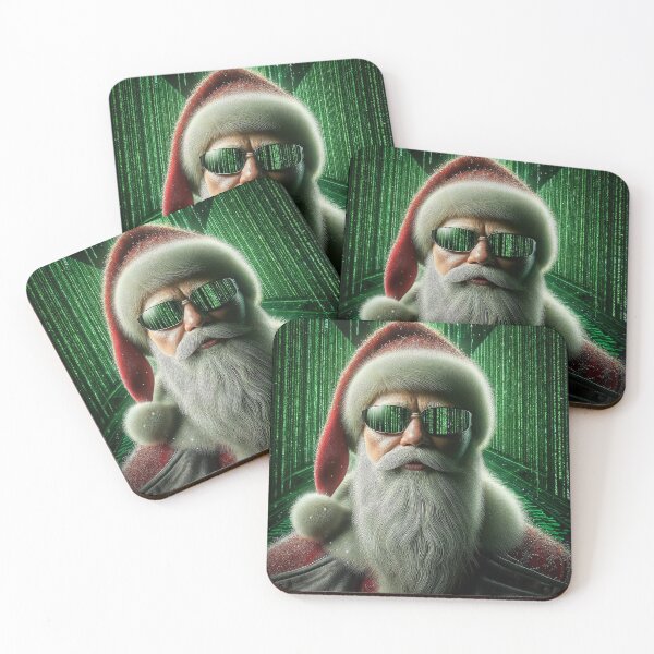 Item preview, Santa Goes Digital designed and sold by soulofalion.