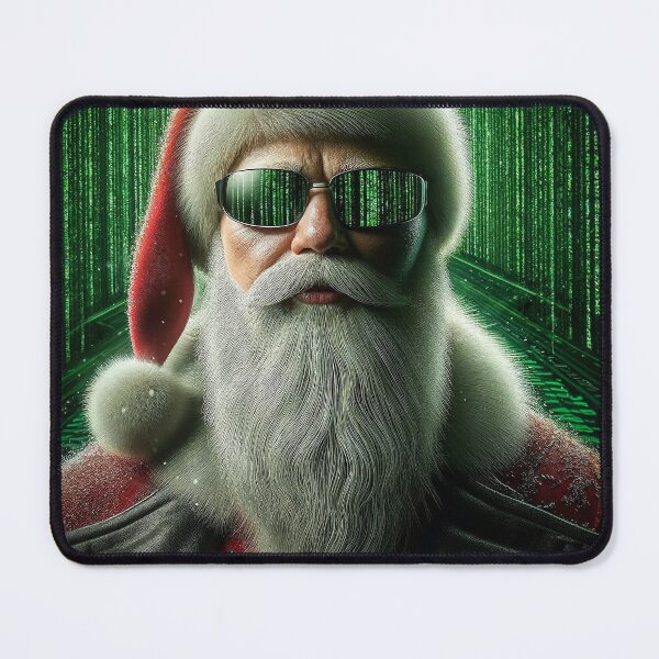 Item preview, Santa Goes Digital designed and sold by soulofalion.