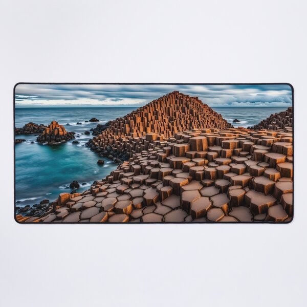Item preview, Fantastical Northern Ireland - Giants Causeway landmark designed and sold by Bright-Moonrise.
