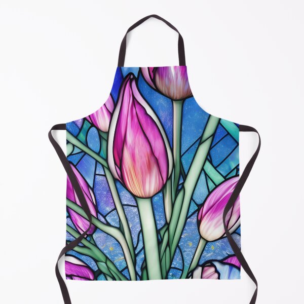 Item preview, Stained Glass Tulips designed and sold by ChanceTwoArt.