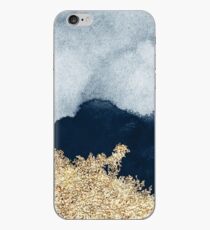 Extravagant Watercolor Ombre with Gold iPhone-Hülle & Cover