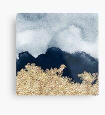 Extravagant Watercolor Ombre with Gold Metalldruck