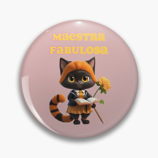 Item preview, Fabulous Teacher. Spanish teacher with cute kitty designed and sold by La Loca.