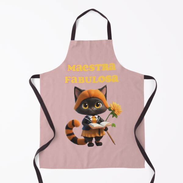 Item preview, Fabulous Teacher. Spanish teacher with cute kitty designed and sold by La Loca.