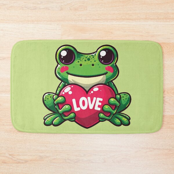 Item preview, Frog with Love designed and sold by TeaTimeTales.