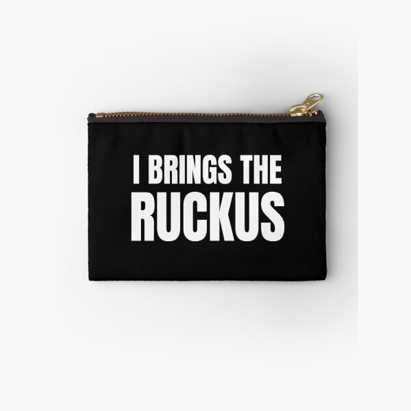 Item preview, I Brings the Ruckus Curb  designed and sold by The Junto Shop.