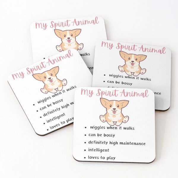 Item preview, Spirit Animal- High Maintenance Corgi designed and sold by JoyGDesigns.