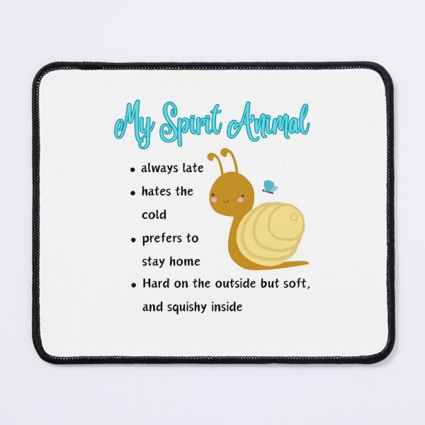 Item preview, Spirit Animal- Slow moving Snail designed and sold by JoyGDesigns.