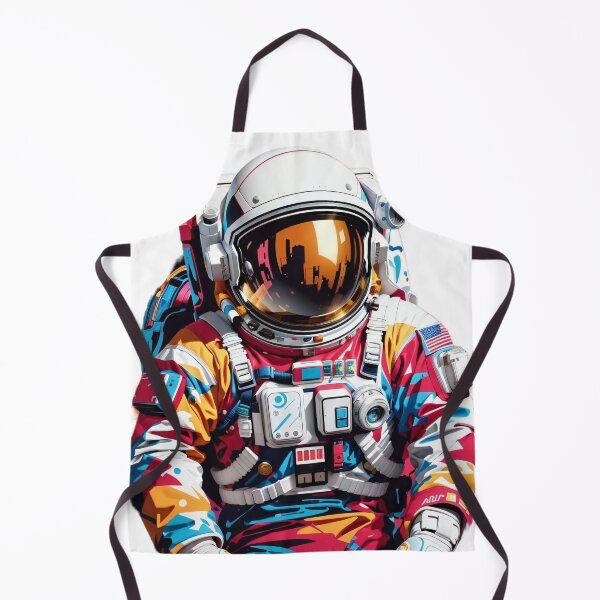 Item preview, Vivid Spaceman Voyager: An Odyssey of Cosmic Vibrance designed and sold by ArtComixHaven.