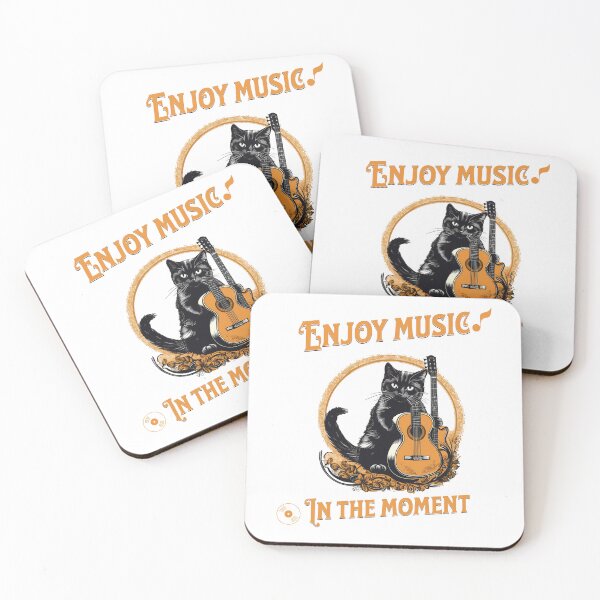 Item preview, Notes on Purrfecto: Guitar Master Cats designed and sold by Artedig.