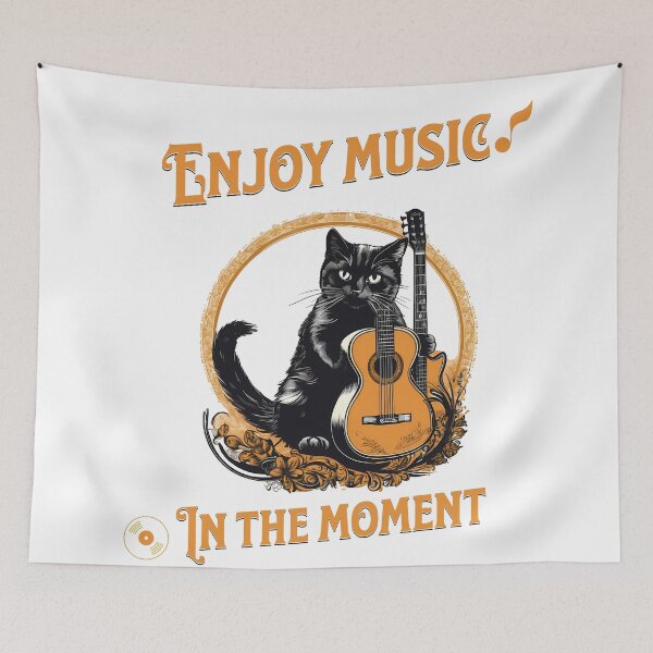 Item preview, Notes on Purrfecto: Guitar Master Cats designed and sold by Artedig.