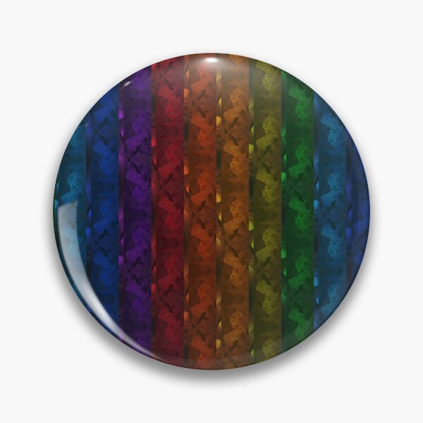 Item preview, Dark Rainbow Rose and Peony Photo Stripes - Flower Petal - Botanical Garden Pride designed and sold by SageFolio.