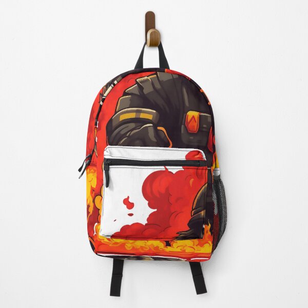 Item preview, colorful firefighter gorilla designed and sold by javierparra.