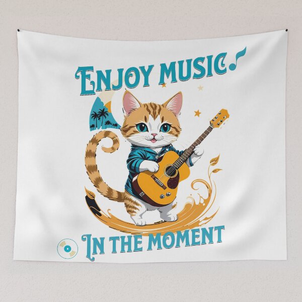 Item preview, Enchanting Strings: Virtuoso Cats in Digital designed and sold by Artedig.