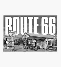 Route 66 Cityscape Photographic Print