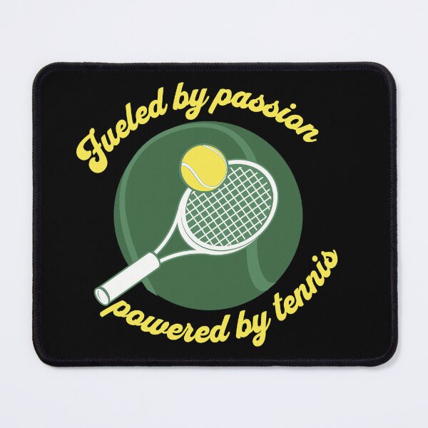 Item preview, Fueled by Passion, Powered by Tennis - Tennis Enthusiast Design designed and sold by GoldenPattern.