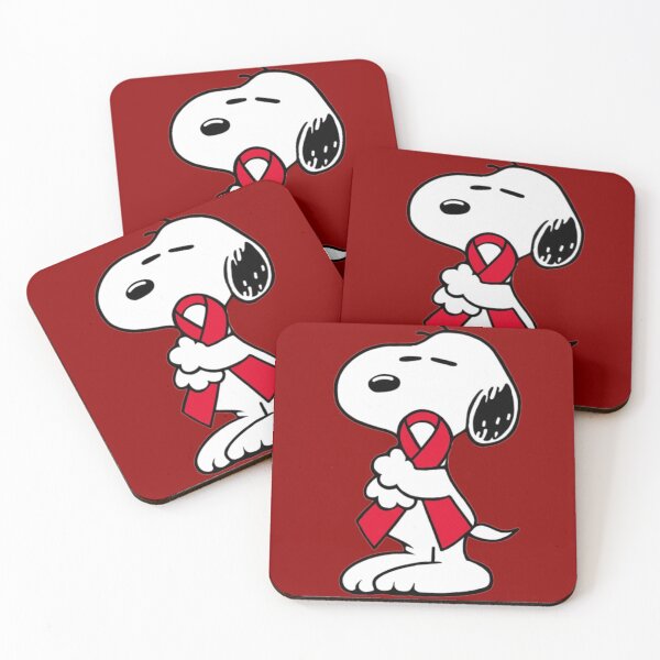Item preview, Dog holding an awareness ribbon (Red) designed and sold by CaitlynConnor.